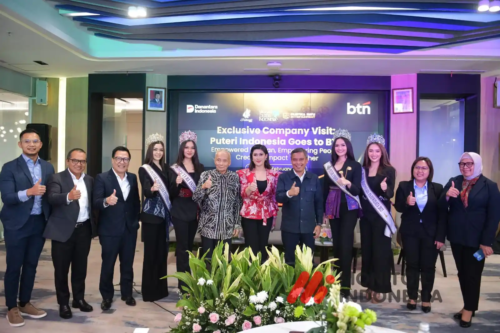 BTN menjajaki kolaborasi dengan Yayasan Puteri Indonesia untuk memperkuat misi sosial penyediaan rumah layak huni sekaligus mendorong pemberdayaan perempuan dan praktik bisnis berkelanjutan. Dalam kunjungan ke Menara 2 BTN, manajemen memaparkan tantangan besar perumahan nasional, program rumah rendah emisi, inovasi pembayaran angsuran berbasis pengelolaan sampah, hingga komitmen kesetaraan gender, inklusi disabilitas, dan literasi keuangan generasi muda.