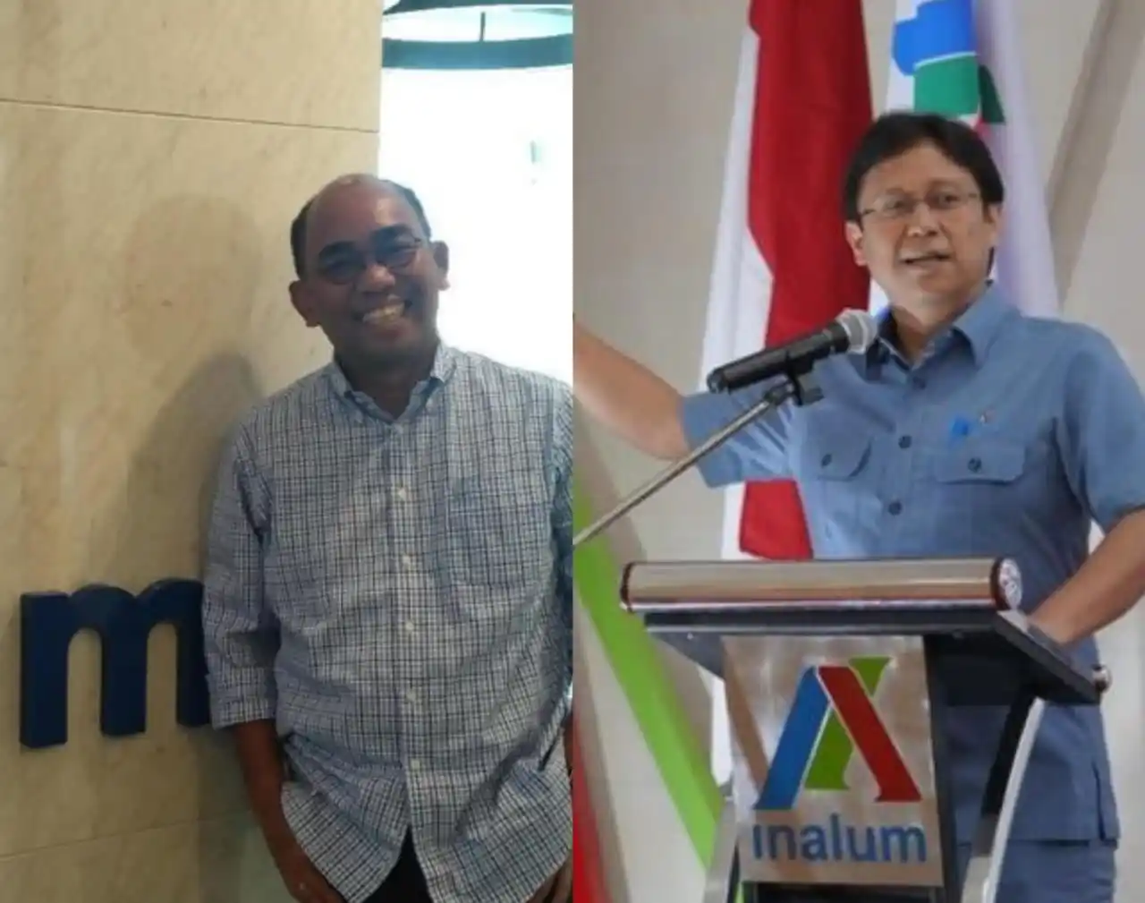 Orias Petrus Moedak (kiri) dan Budi Gunadi Sadikin (kanan) (Foto: Kolase MI/Diolah)