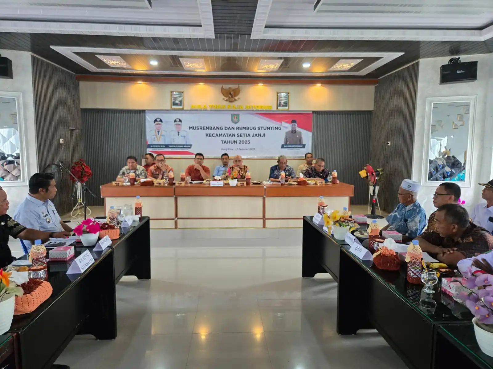 Musrenbang dan Rembug Stunting Kecamatan Setia Janji (Foto: Istimewa)