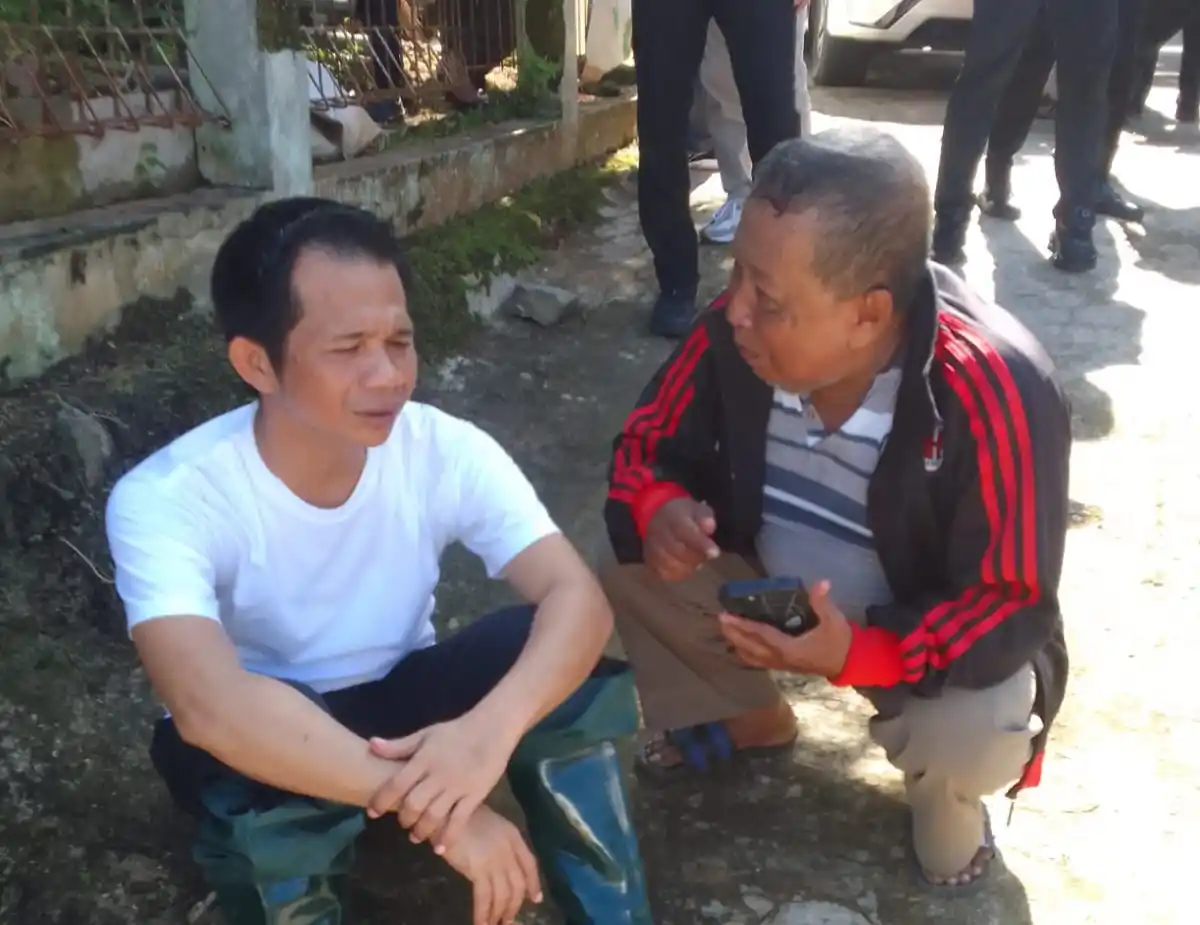 Bupati Purwakarta Saeful Bahri Binnjen saat di wawancara wartawan MI (Foto: Dok MI)