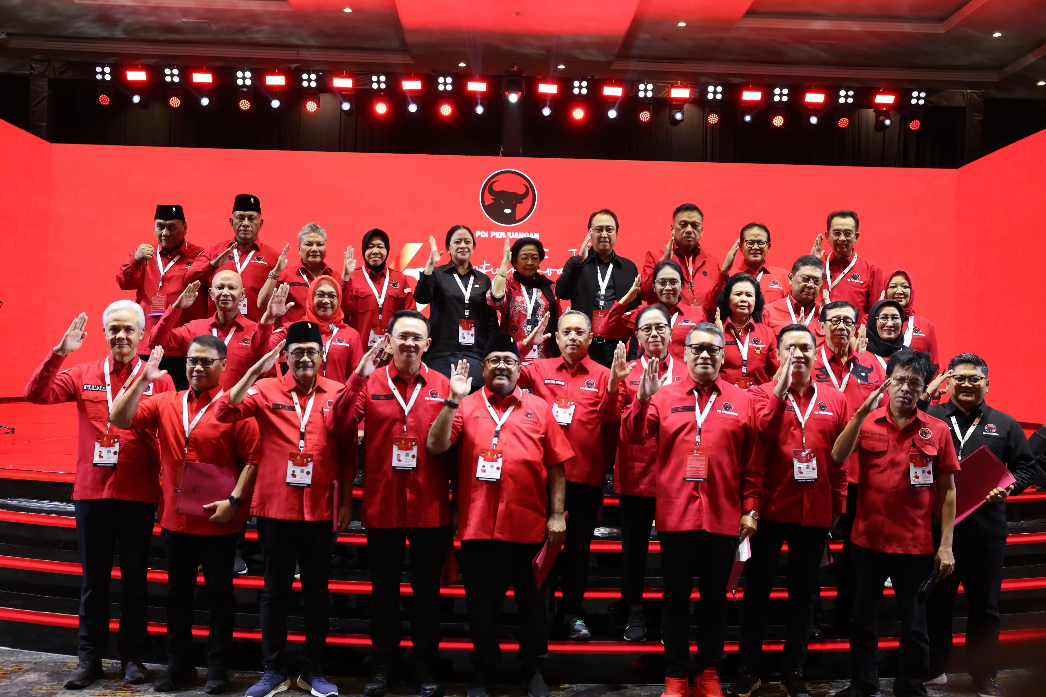 Dewan Pimpinan Pusat (DPP) PDI Perjuangan periode 2025–2030. (Dok.MI)