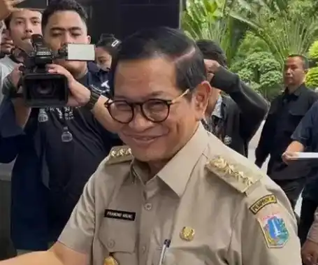 Gubernur Jakarta Pramono Anung mendatangi kantor Komisi Pemberantasan Korupsi (KPK), Senin (24/3/2025).