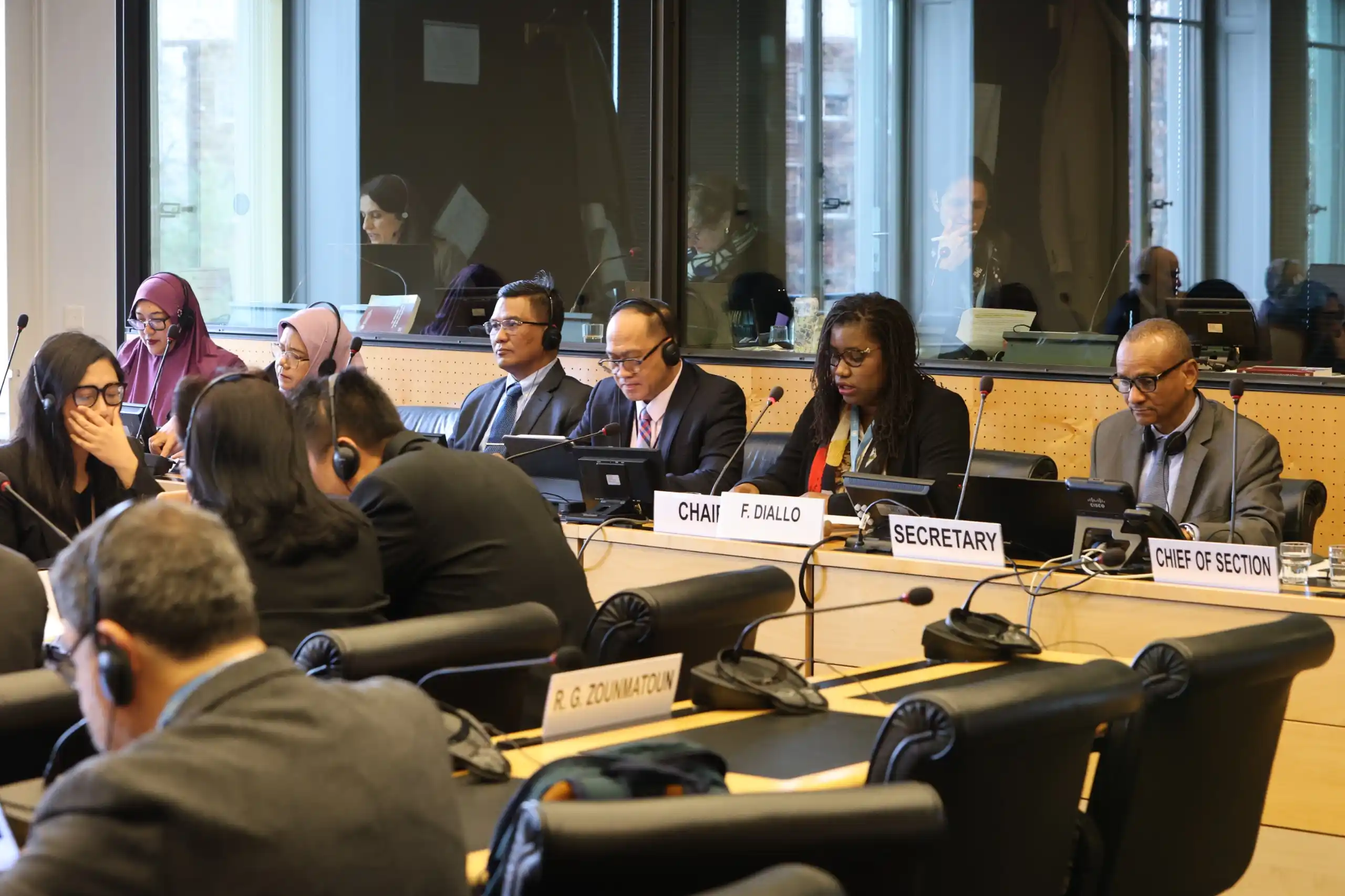 Dirjen KemenP2MI Rinardi saag di Jenewa, Swiss. (Dok. KemenP2MI)