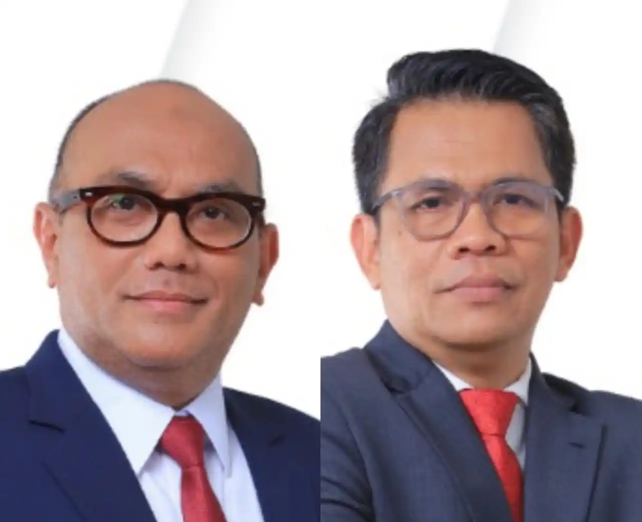 Direktur Utama PT Food Station, Karyawan Gunarso (kanan) dan Direktur Operasional PT Food Station, Ronny Lisapaly (RL) (kiri) (Foto: Kolase MI/ Food Station/Olahan)