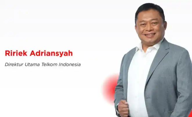 Dirut PT Telkom Ririek Adriansyah (Foto: Istimewa)