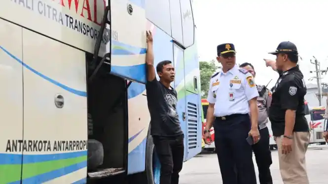 Dishub Sumut Saat Gelar Ramp Check Nataru [Foto: Repro]