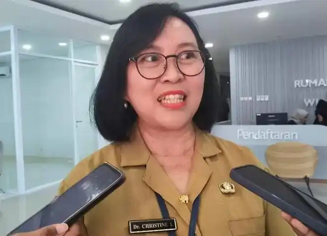 dr Cristine Indrawati, Kepala Dinas Kesehatan Kabupaten Blitar (Foto: Dok MI/Joko Prasetyo)
