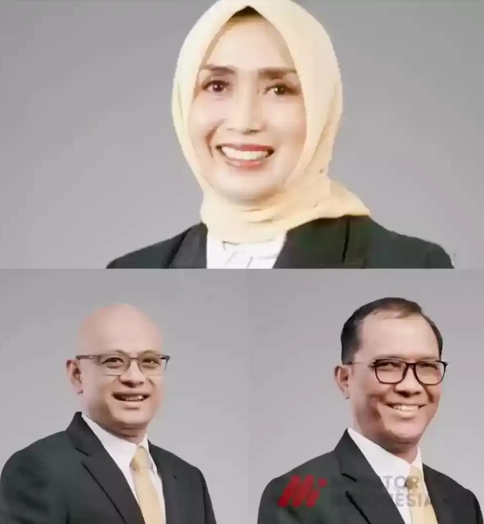 Ira Puspadewi (atas), Muhammad Yusuf Hadi (kanan bawah) dan Harry Muhammad Adhi Caksono (kiri bawah) (Foto: Kolase MI/Dok ASDP)