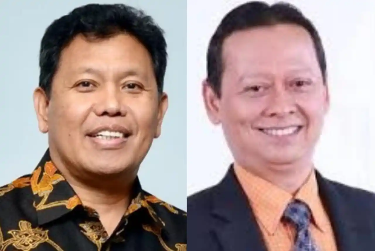 Direktur Utama PTPN XI periode 2015-2017, Dolly P Pulungan (DP) (kiri) dan Direktur Perencanaan dan Pengembangan Bisnis PTPN XI periode 2015-2017 Aris Toharisman (AT) (kanan) (Foto: Kolase MI)