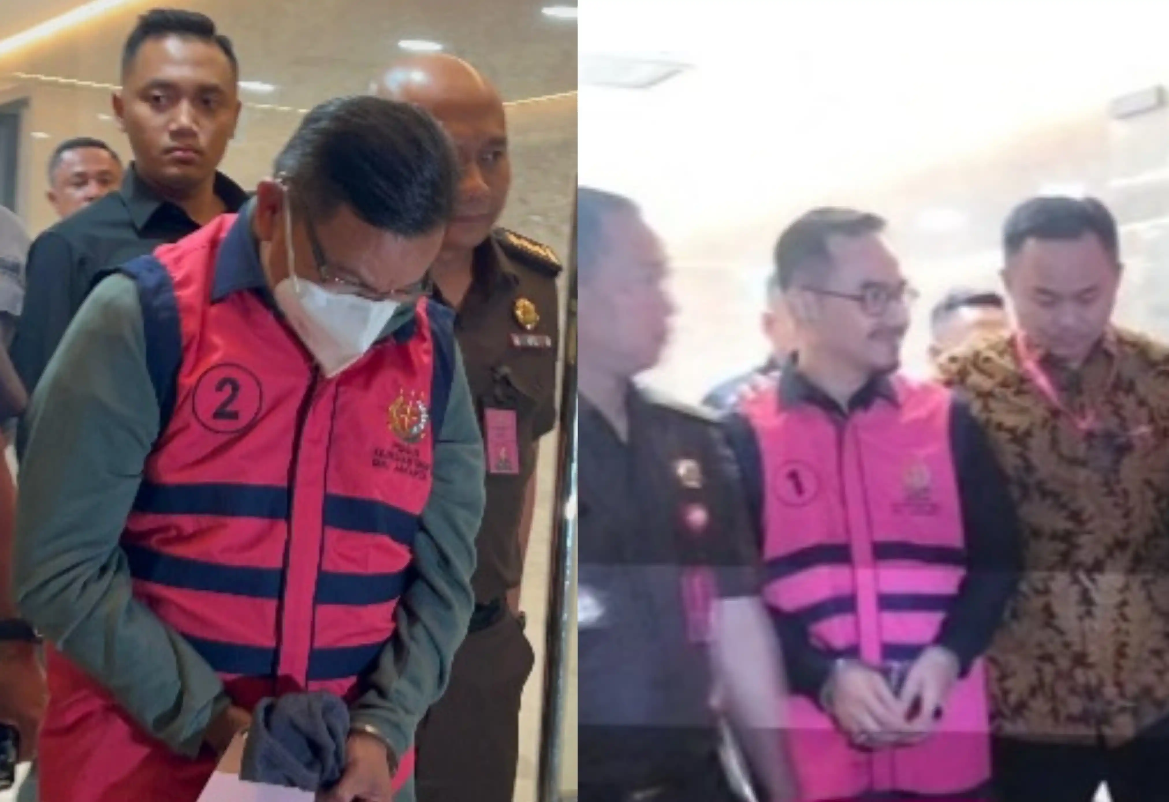 Mantan Kepala Dinas Kebudayaan Jakarta nonaktif Iwan Henry Wardhana (IHW) (kanan) dan Plt Kabid Pemanfaatan Mohamad Fahirza Maulana (MFM) (kiri) (Foto: Kolase MI)