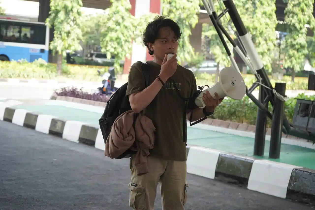 Juru kampanye Jatam Alfarhat Kasman (Foto: Dok MI)