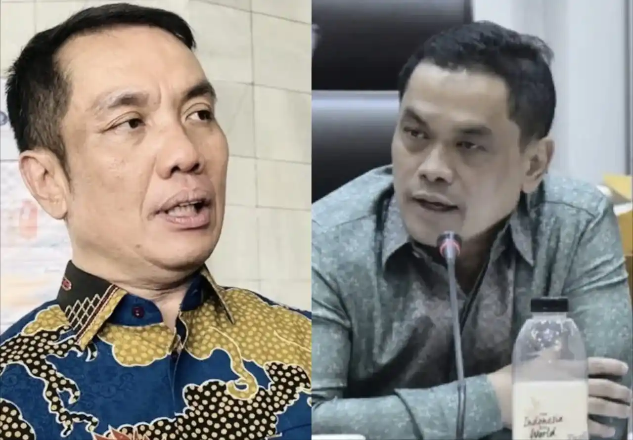 Anggota DPR RI Fauzi Amro (kiri) dan Charles Meikyansyah (kanan) (Foto: Kolase MI/Diolah)