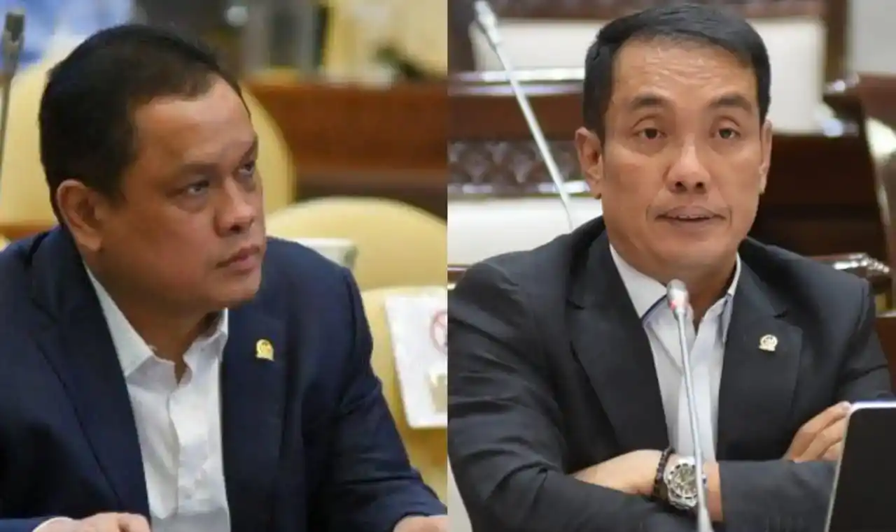 Anggota Komisi XI DPR RI fraksi Partai Nasdem, Fauzi Amro (kanan) dan Charles Meikansyah (kiri) (Foto: Kolase MI/Diolah)