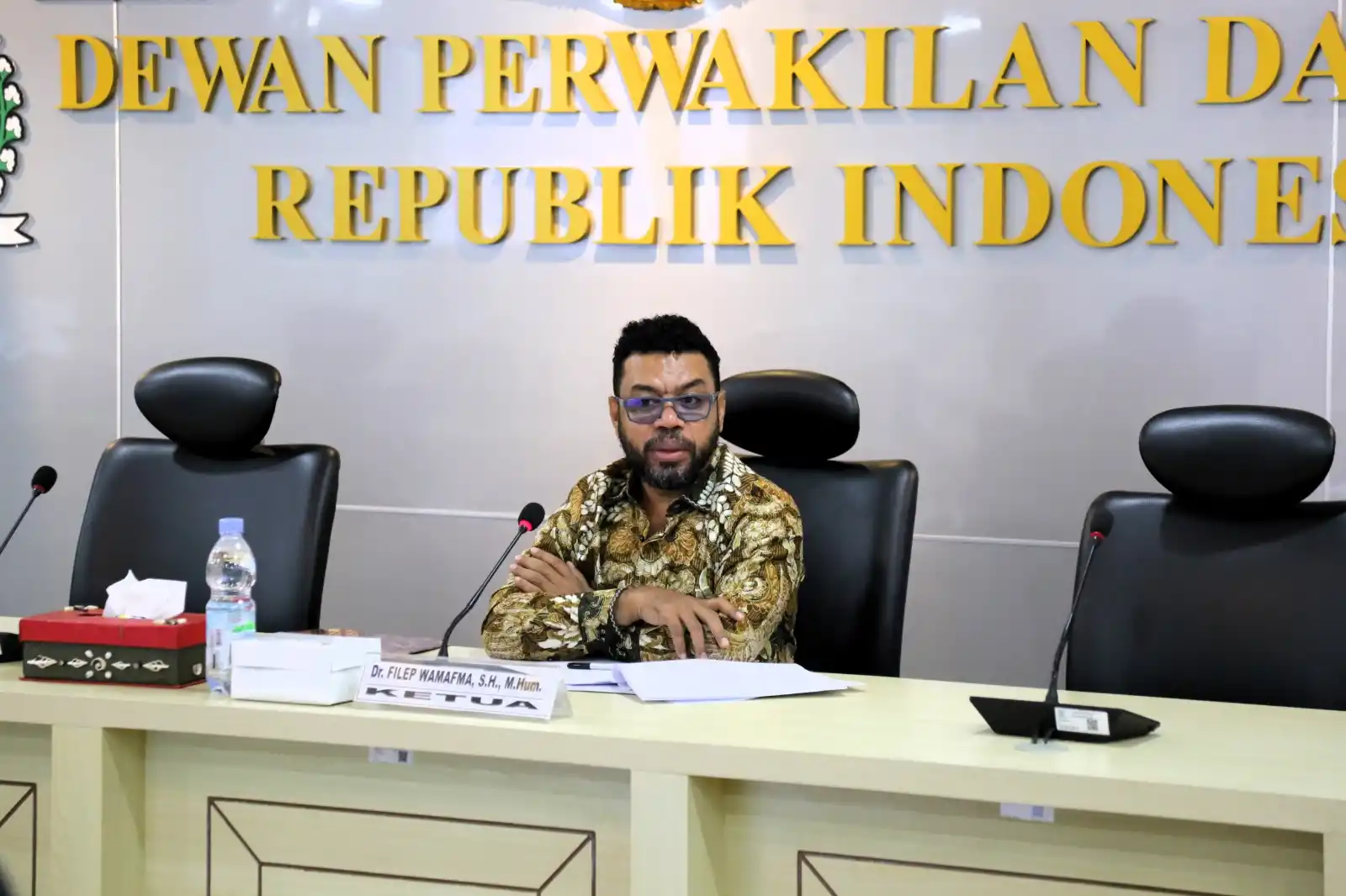 Ketua Komite III DPD RI, Filep Wamafma [Foto: Doc. DPD RI]