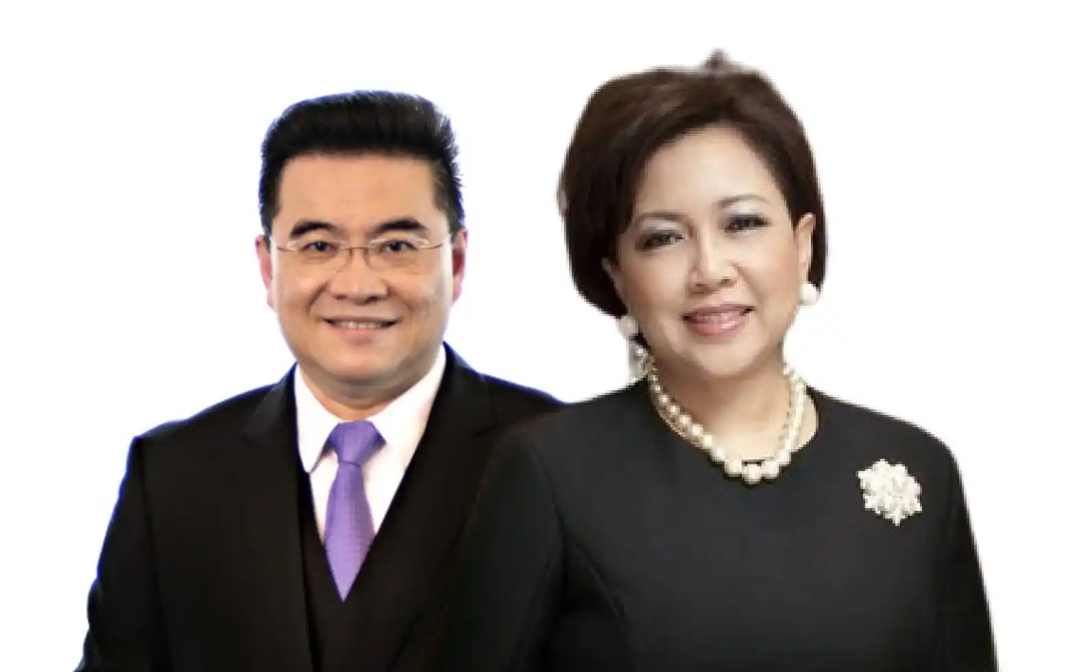 Foto Kloase Pemilik Grup Kresna, Michael Steven dan mantan Presiden Direktur WanaArtha Life Evelina F. Pietruschka (Foto: Dok/MI/Istimewa)