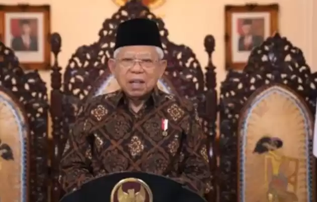 Wakil Presiden Ma'ruf Amin [Foto: YT/@Setwapres]
