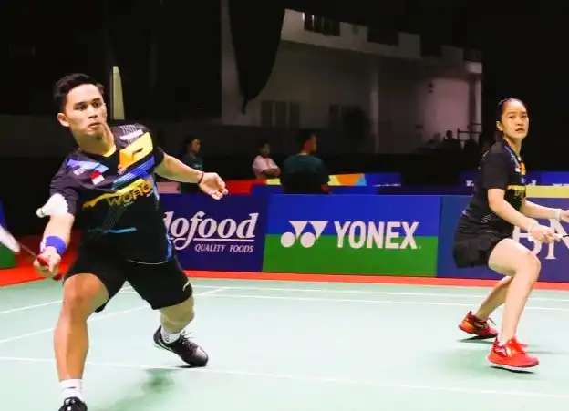 Ganda campuran Indonesia Amri Syahnawi/Nita Violina Marwah