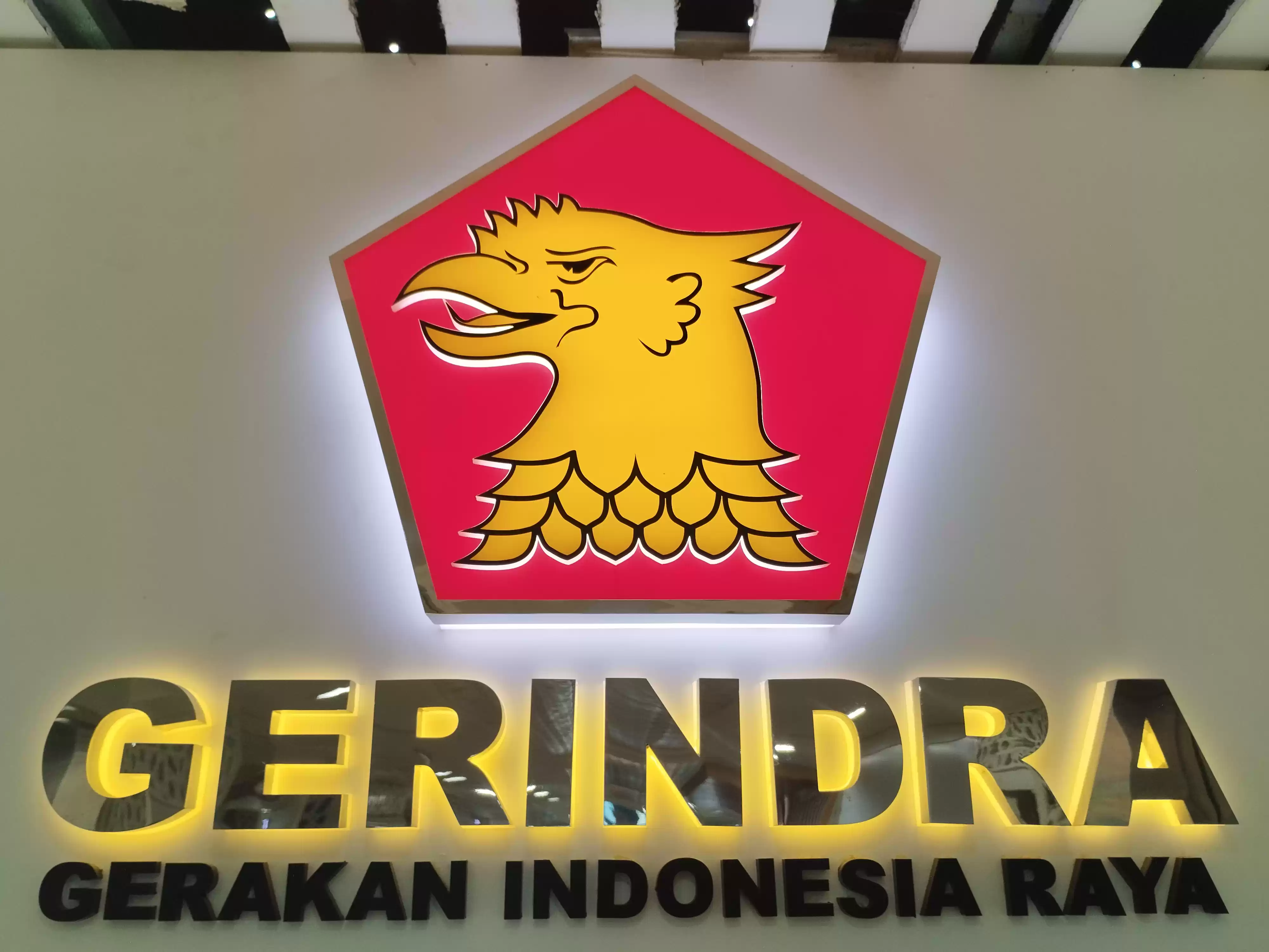 Logo Partai Gerindra (Foto: MI/Dhanis)