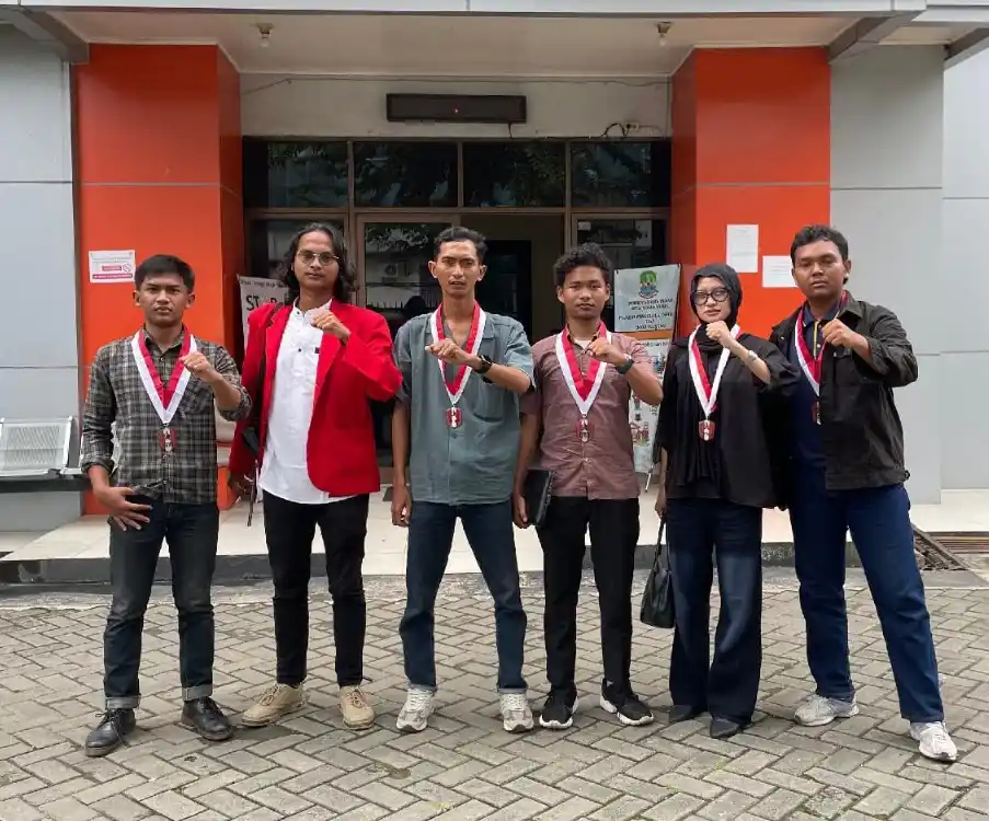 GMNI Bekasi mendatangi Disnaker Kota Bekasi mempertanyakan tindak lanjut laporan penahanan ijazah karyawan PT Multindo Finance (Foto: Dok MI/Istimewa)