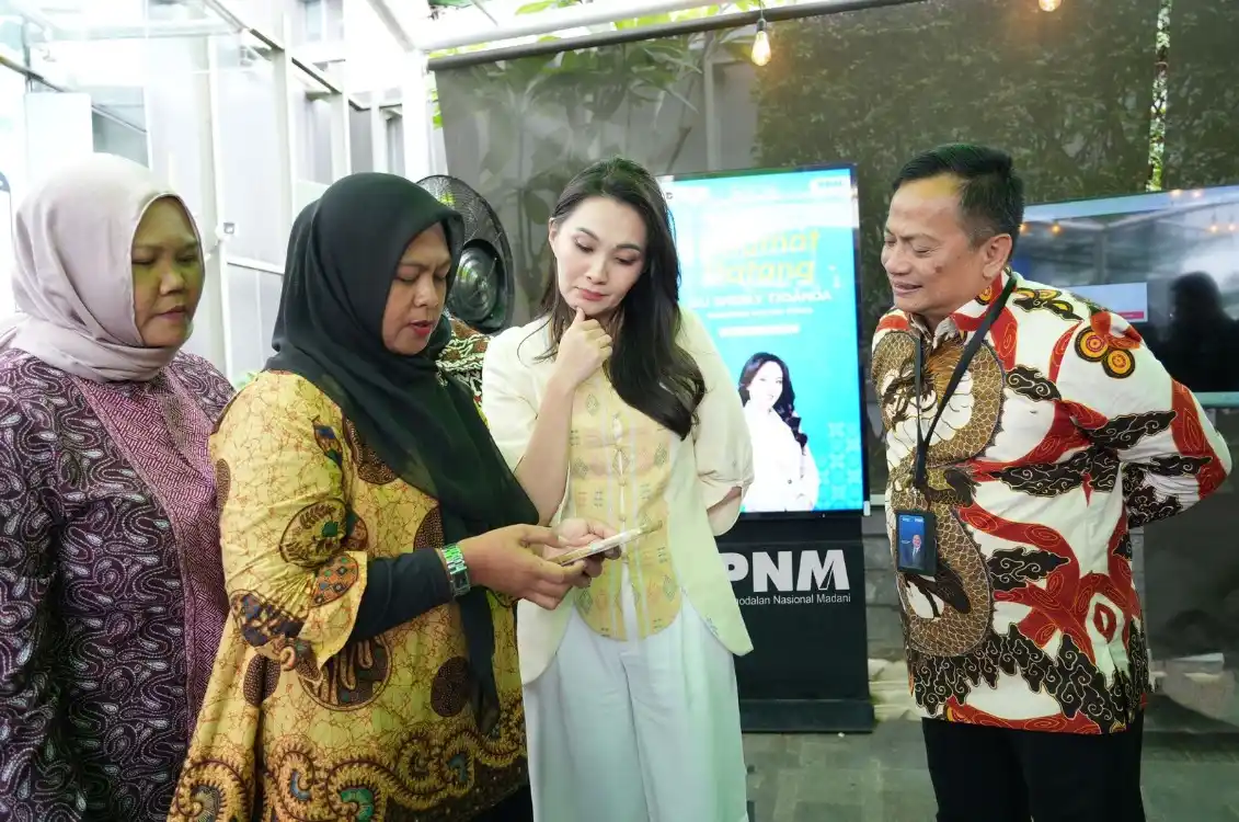 Gubernur Maluku Utara, Sherly Tjoanda, di Menara PNM, Jakarta, Selasa (27/1/2026).