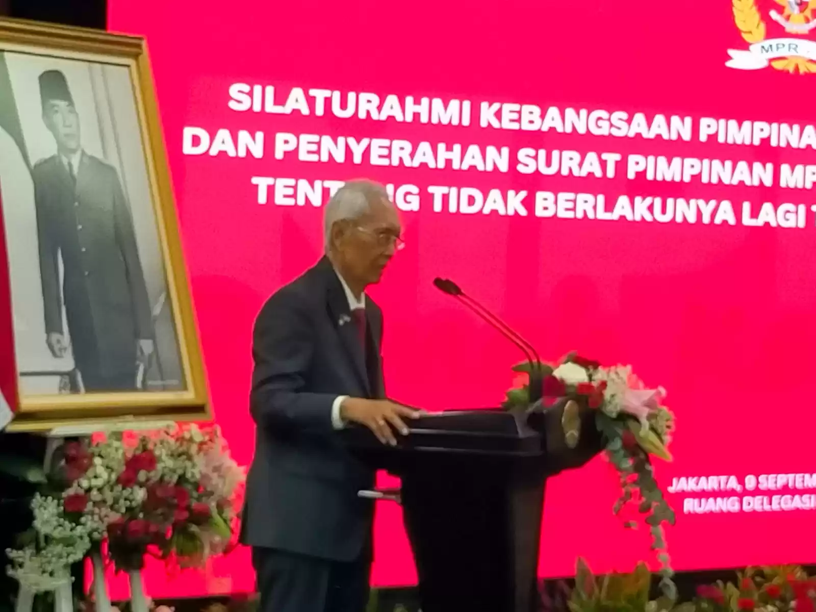 Putra sulung Proklamator RI, Guntur Soekarnoputra (Foto: Dok MI)