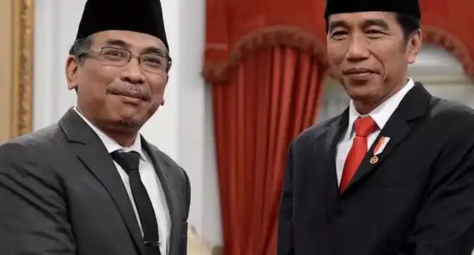 Gus Yahya dan Jokowi (Foto: Istimewa)
