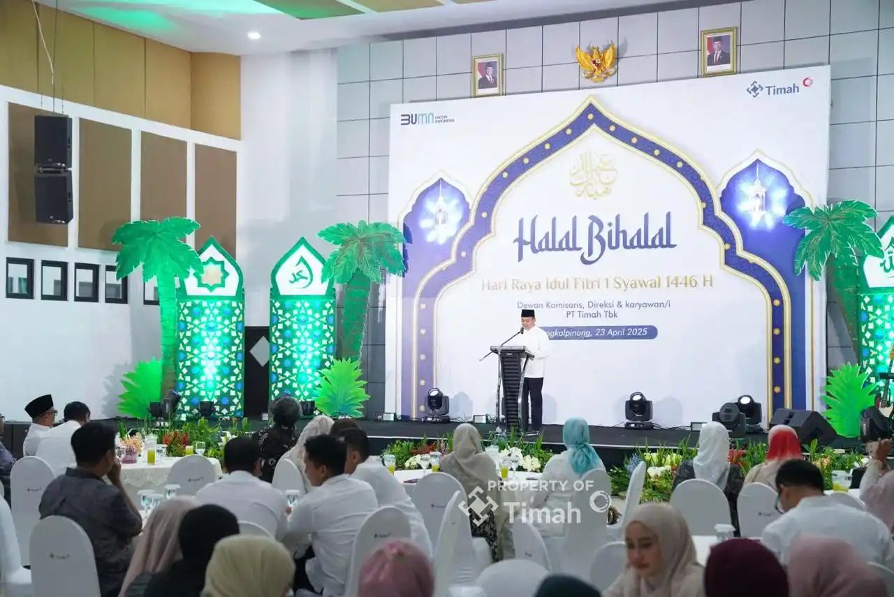 PT Timah Gelar Halal Bihalal Bersama Karyawan [Foto: Doc. PT Timah]