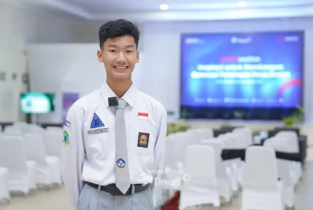 Harlan Siswa Pemali Boarding School PT Timah [Foto: Doc. PT Timah]