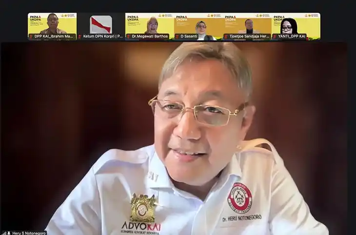 Ketua Presidium DPP KAI, Heru S. Notonegoro (Foto: Dok MI/Tangkap Layar)