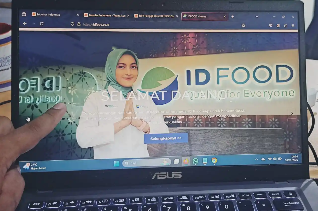 Komisi VI Dewan Perwakilan Rakyat (DPR) RI akan memanggil Direktur Utama (Dirut) Badan Usaha Milik Negara (BUMN) ID Food, Sis Apik Wijayanto buntut temuan Badan Pemeriksa Keuangan (BPK) bahwa sekitar 147 aset milik perusahaan BUMN ID Food senilai Rp 3,32 triliun lenyap. (Foto: Dok MI/Aswan)