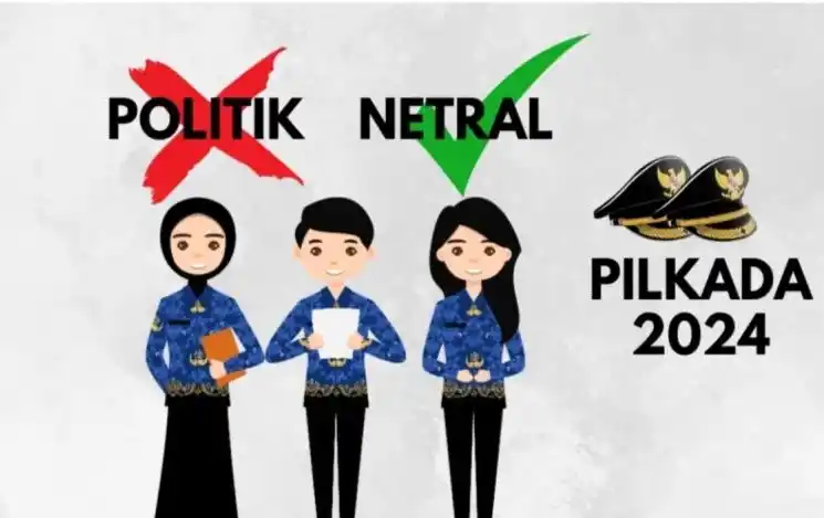 Ilustrasi - Netralitas ASN Pada Pilkada 2024 (Foto: Antara)