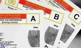 Ilustrasi - Surat Izin Mengemudi (SIM) A, B, C (Foto: Ist)
