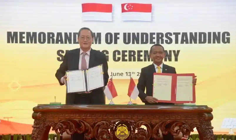 Indonesia dan Singapura teken Tiga MoU Senilai Rp162 Triliun (Foto: Kementerian ESDM)