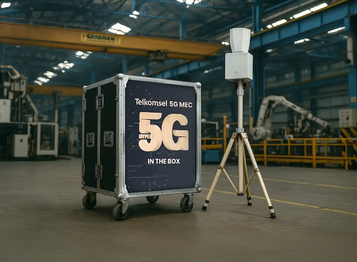Telkomsel Raih Penghargaan dari Kementerian Perindustrian atas Inovasi “5G in The Box” [Foto: Doc. Telkomsel]