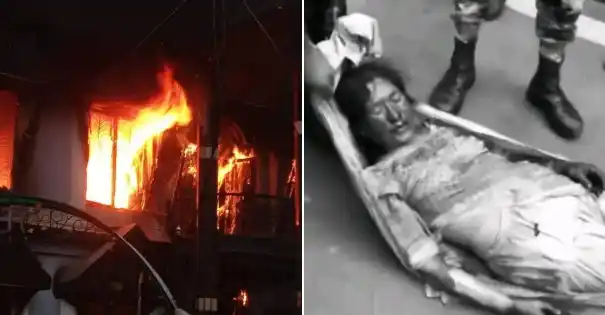 Rumah Dibakar Massa, Istri Mantan PM Nepal Tewas Terpanggang Hidup-hidup (Foto: Istimwewa)