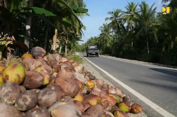Kementerian PU melakukan percepatan pembangunan jalan guna mempercepat distribusi pangan dan energi. (Foto:dok PU)