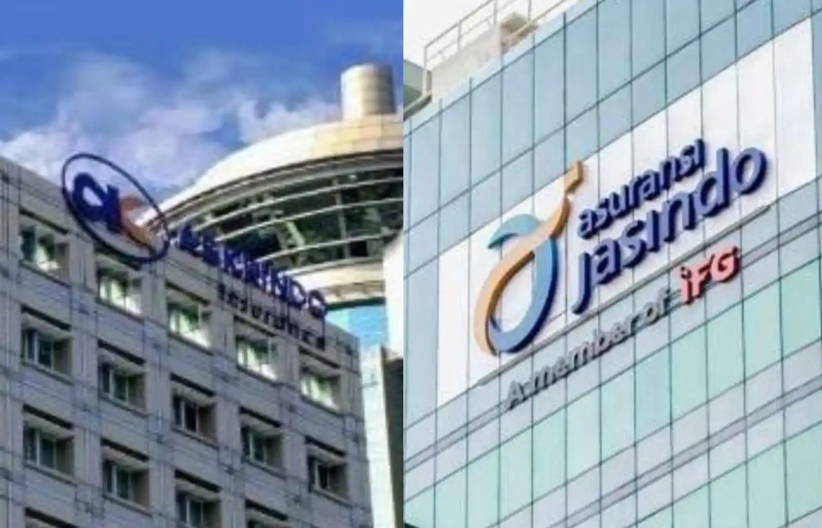 Jasindo (kanan) dan Askrindo (kiri) (Foto: Kolase MI)