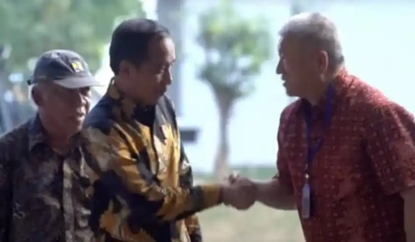 Joko Widodo dan Aguan (Foto: Istimewa)