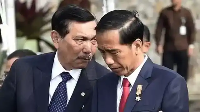 Luhut Binsar Pandjaitan dan Joko Widodo (Foto: Dok MI/Net/Ist)