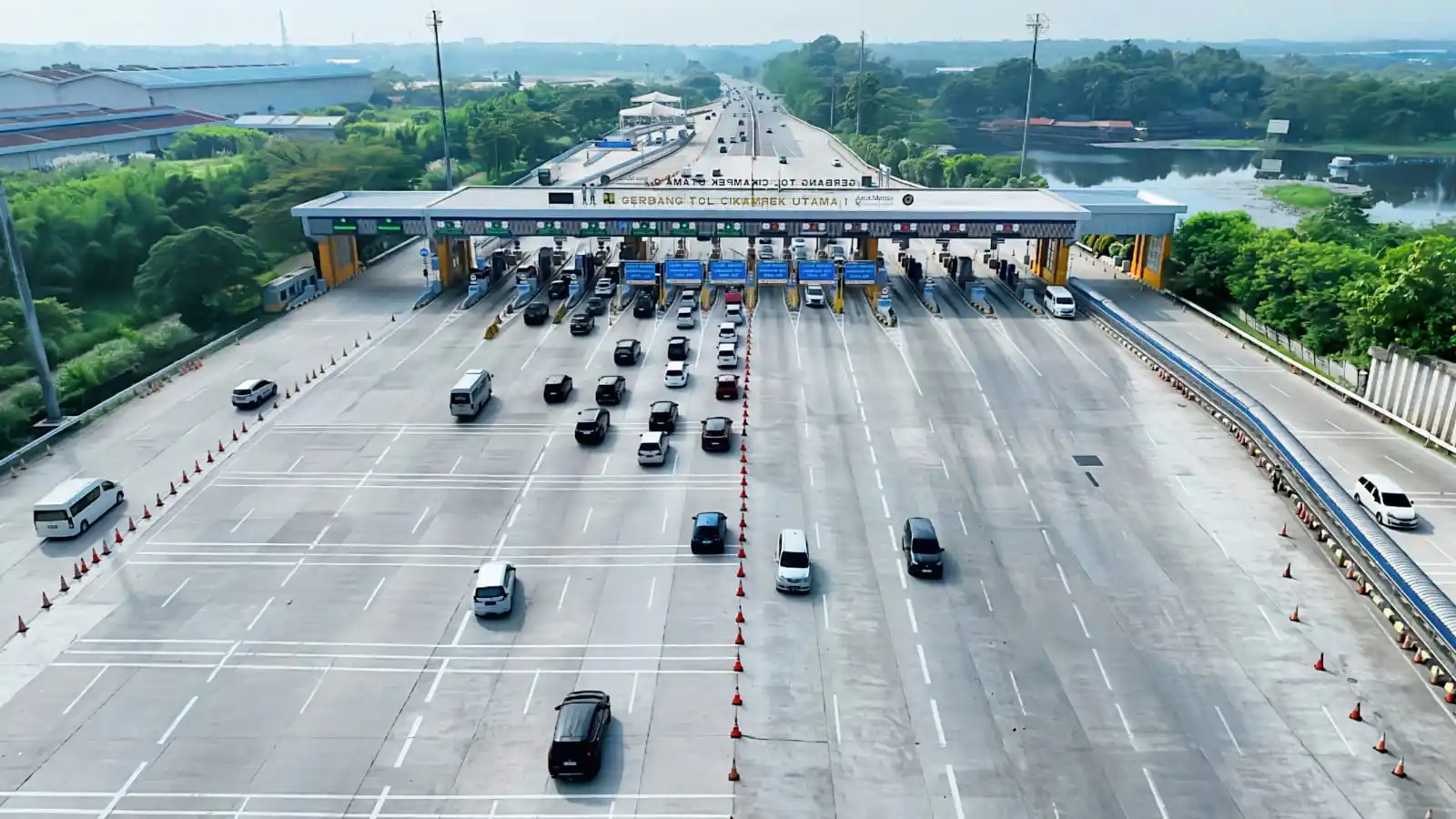 H-2- Hari H Periode Libur Hari Kemerdekaan RI, Jasa Marga Catat 439 Ribu Kendaraan Meninggalkan Jabotabek (Foto:dok Jasa Marga)