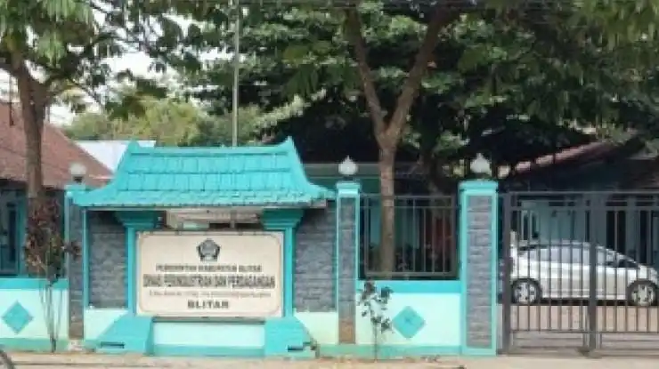 Kantor Disperindag Kabupaten Blitar, (Foto: Dok/JK-MI)