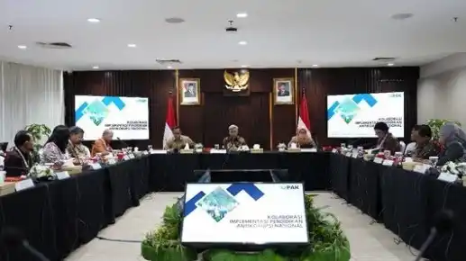 Kegiatan High Level Meeting di Gedung Merah Putih KPK, Jakarta, Jumat (14/2/2025) (Foto: Dok KPK)