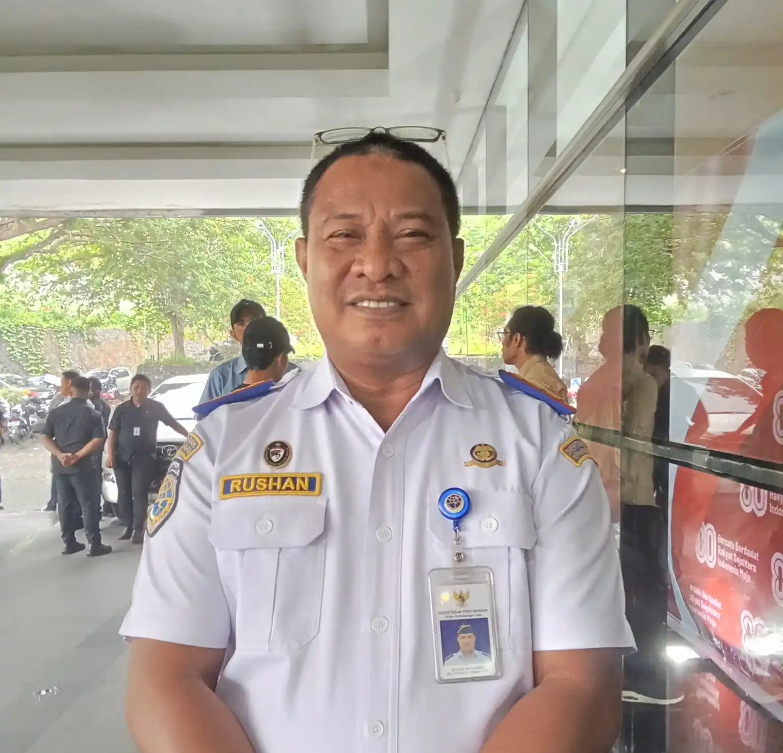 Kepala KSOP Kelas II Ternate, Rushan Muhammad (Foto: Dok Jainal Adaran)