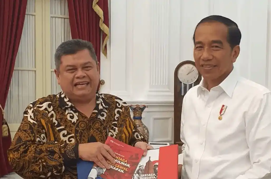 M Yusuf Ateh dan Joko Widodo (Foto: Istimewa/Instagram)