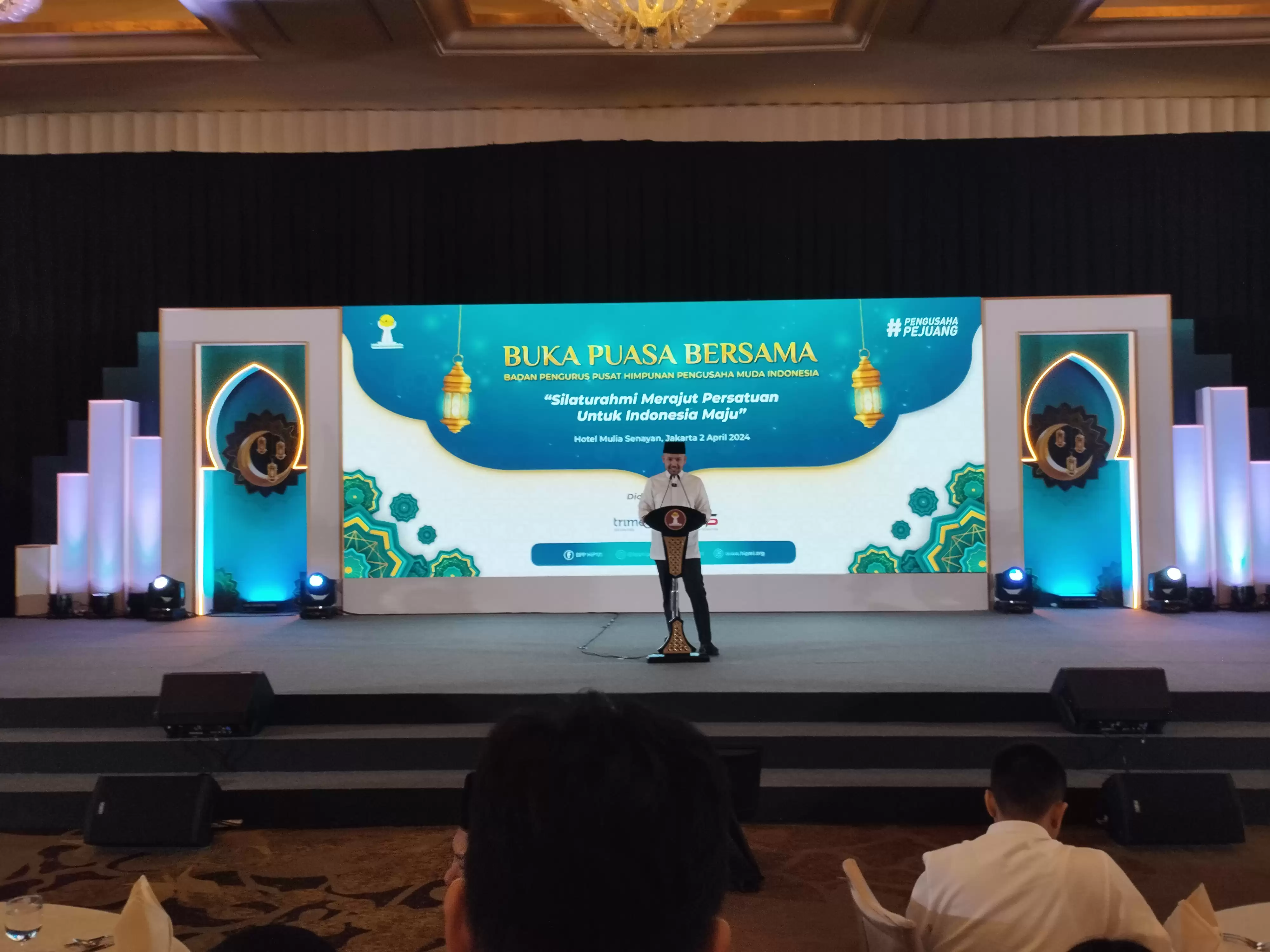 Ketua Umum HIPMI, Akbar Himawan Buchari (Foto: MI/Dhanis)