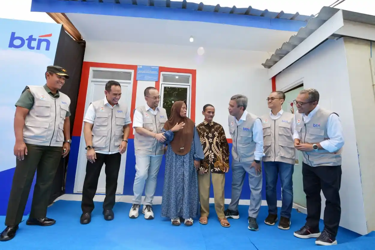 Kolaborasi BTN-PPATK Renovasi Rumah Rakyat (Foto: Dok BTN)