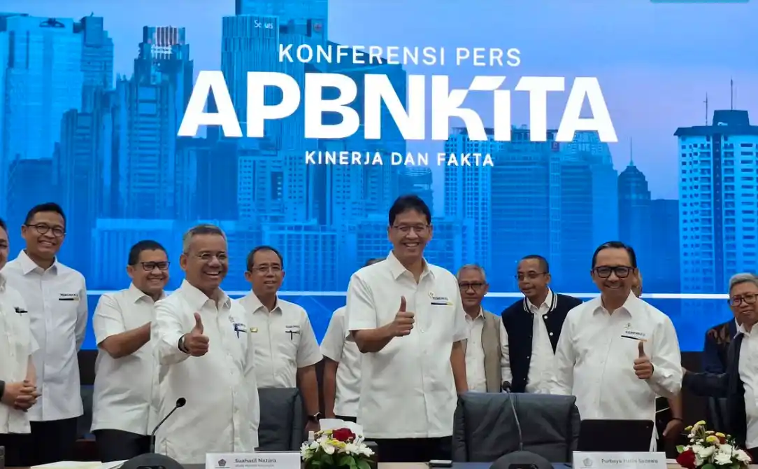 Konferensi pers APBN KITA, Senin (23/2/2026) (Foto: Repro)