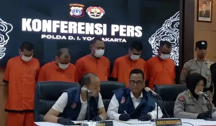 Konferensi Pers Penangkapan Pemain Judol (Foto: Istimewa)