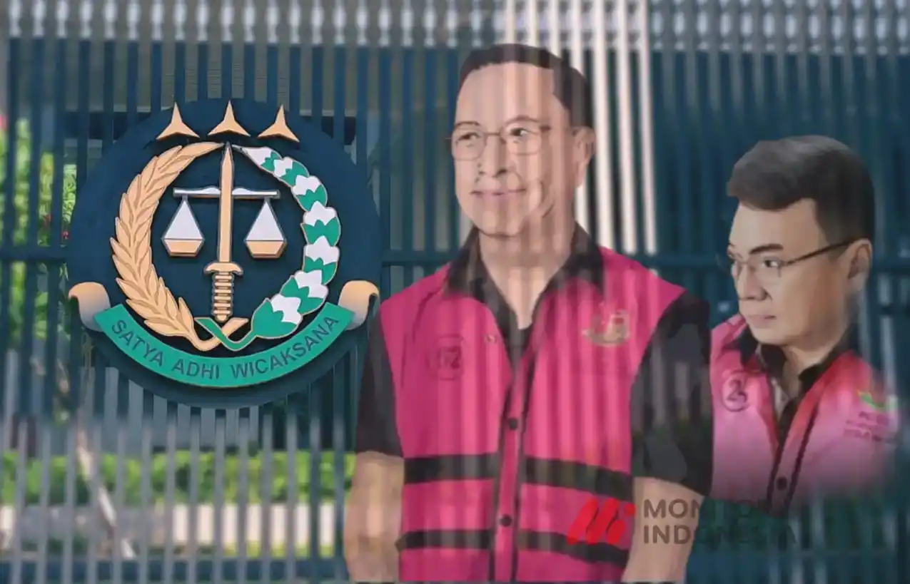 Menteri Perdagangan 2015-2016 Thomas Trikasih Lembong (Tom Lembong) (kiri), Selasa (29/10/2024) dan Charles Sitorus (kanan) ditetapkan sebagai tersangka dugaan kasus tindak pidana korupsi terkait impor gula pada 2015-2016 di Kementerian Perdagangan. (Foto: Dok MI/Aswan)