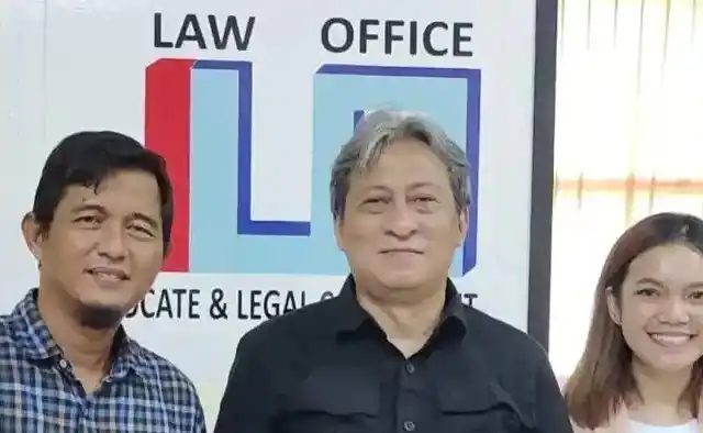 Pakar Hukum Pidana Universitas Bung Karno (UBK), Hudi Yusuf (tengah) di Kantor  Justice Law Office (JLO) (Foto: Dok MI)